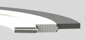 guarnizione spirometallica in ptfe