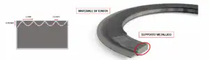 gaurnizione camprofile euroseal - dettaglio costruttivo